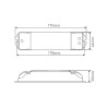 4 Channel 5A 5-24V DC Constant Voltage DMX512 Decoder