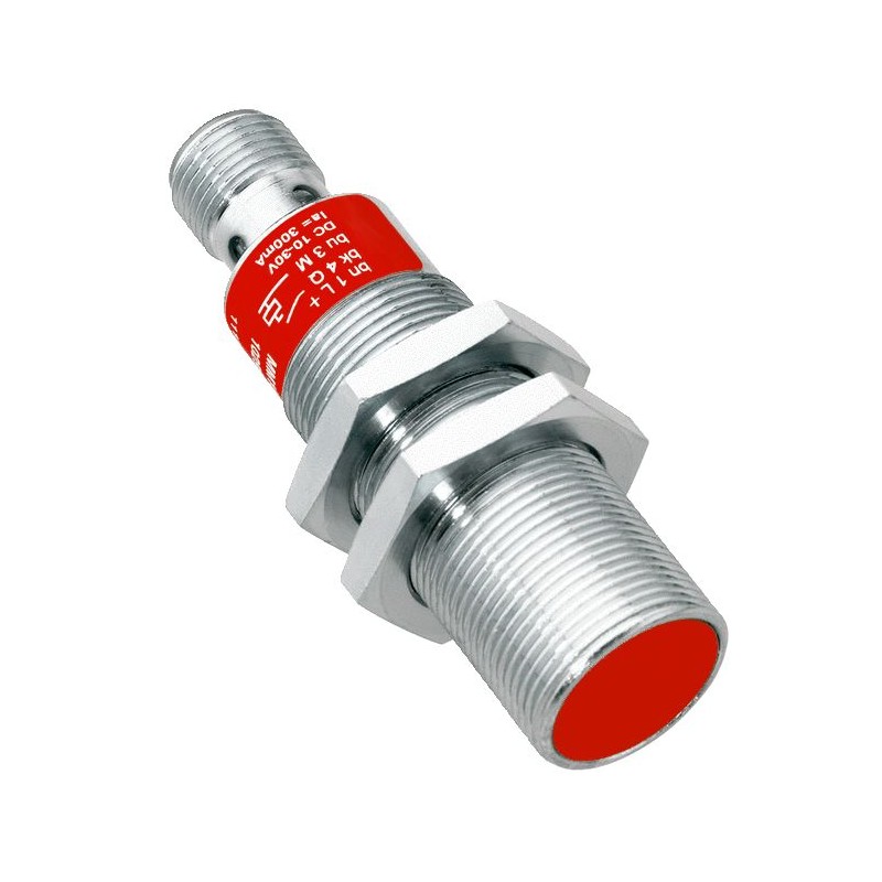 Magnetic proximity sensor with M18 thread