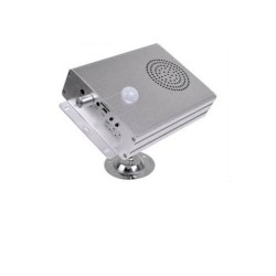 PIR Motion Sensor Activated Audio Player with Motion Activated Voice Prompter and 3.5mm Jack
