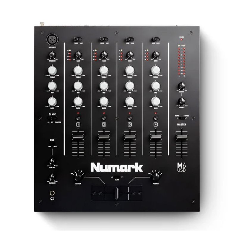 Numark Pro 6 Channel Mixer with USB Record