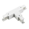 3 Channel Track Tee Connector White