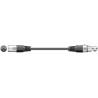 Male to Female XLR Cable 3m in Black