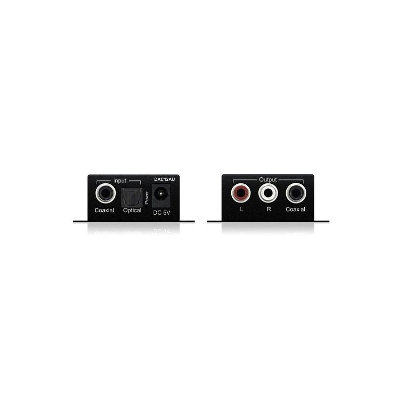 Bluestream Optical TOSLINK to Dual Analogue and Coax Digital Converter Bluestream Optical TOSLINK to Dual Analogue and Coax Digital Converter