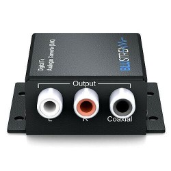 Bluestream Optical TOSLINK to Dual Analogue and Coax Digital Converter