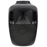 15 Inch Active Speaker Battery Powered Portable Mixer PA Loudspeaker Cabinet