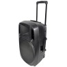 15 Inch Active Speaker Battery Powered Portable Mixer PA Loudspeaker Cabinet