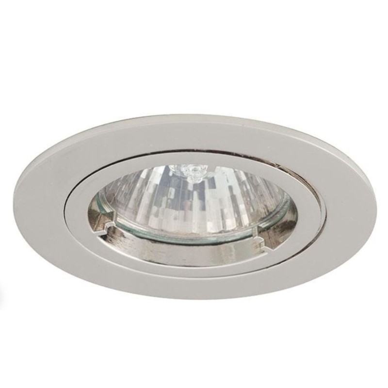 GU10 Chrome Recessed Downlight Fitting