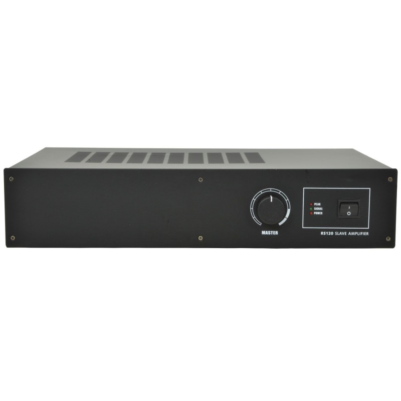 120W 100V Line Slave Amplifier 2U Rack Mountable 100V and 8 Ohm Output Option