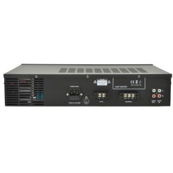 120W 100V Line Slave Amplifier 2U Rack Mountable 100V and 8 Ohm Output Option