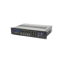 2x120W 100V Line 2-zone Mixer-amplifier with USB SD FM Bluetooth