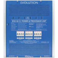 Mode EVO-10-12-RCBO Evolution Power & Processor Unit with RCBO Protection (12 Channels of 10 Amps, Inductive 9 Amps)