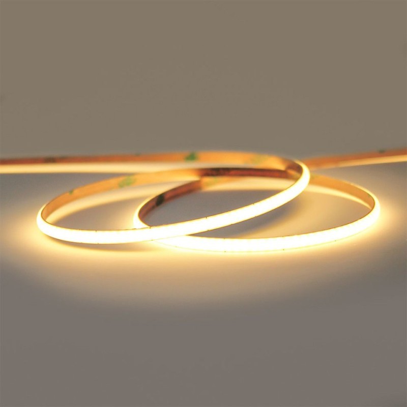 4mm 2700K COB LED Strip 2.5m/reel 24V DC 25W 10 W/m with 3M Adhesive CRI 90