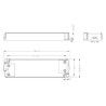 0-240V convert to 0-24V DC Constant Voltage 30W 24V DC CV Triac Dimmer Driver 24V LED Lighting Dimming Control