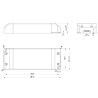 0-240V convert to 0-24V DC Constant Voltage 150W 6.24A 24V DC CV Triac Dimmer Driver 24V LED Lighting Dimming Control