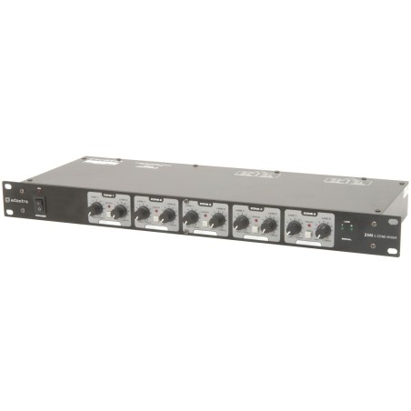 Z5M Zoning Mixer 2 input, 5 zone mixer with individual volumes for both inputs with rack ears