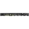 Z44R Multi-purpose 1U Mixer 1U live zoning rack mixer with 2 mic line inputs and 2 stereo line inputs feeding 4 stereo outputs