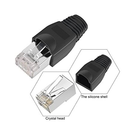 Pack of Cat5e Shielded Connectors - Pack of 20