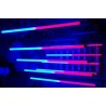 RGB LED DMX Kinetic Pixel Tube 2m Pendant with 2 Motorised Winchs 0-1.5m or 0-4m and Colour Tube 0.2m per sec DMX512 8CH