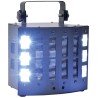 Lighting Effects LED Beamer 4-in-1 LED Effects with Beams Strobe UV and Laser Effect