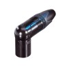 3 Pin Neutrilk Right Angle Male XLR DMX Plug