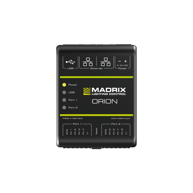 MADRIX ORION Art-Net  Streaming ACN, 8x Analog Inputs