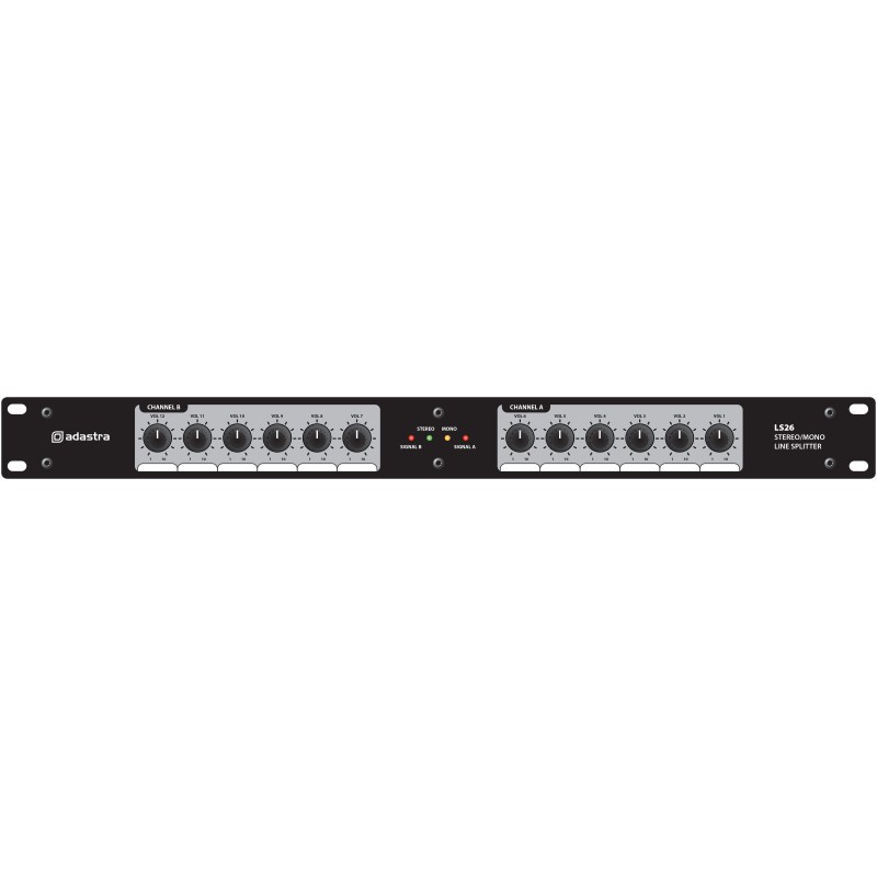 Signal Line Splitter with 2 line inputs and 12 Outputs