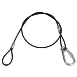 Safety Chain with Carabiner