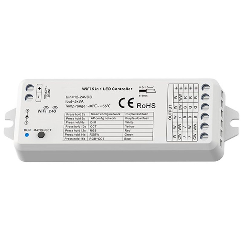 Single Channel 4 Zone Smart Wireless Driver RF-Wifi Multi Zone Driver