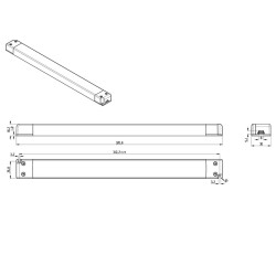 Ultra Slimline 24V Constant Voltage LED Driver 100W