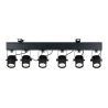 LED Pinspot Bar Lighting Fixture 6x 15W Warm White LED