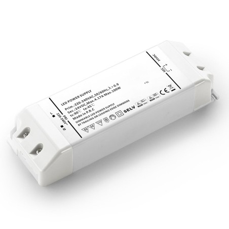 0-240V convert to 0-24V DC Constant Voltage 100W 4.17A 24V DC CV Triac Dimmer Driver 24V LED Lighting Dimming Control