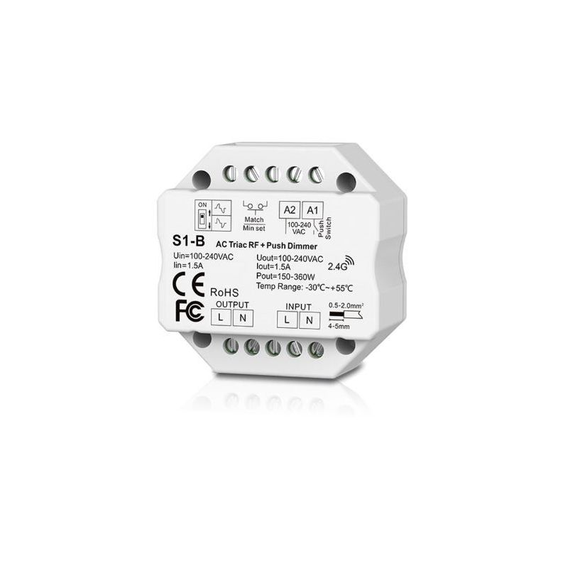 Smart Wireless 240V Trailing Edge Triac Dimmer