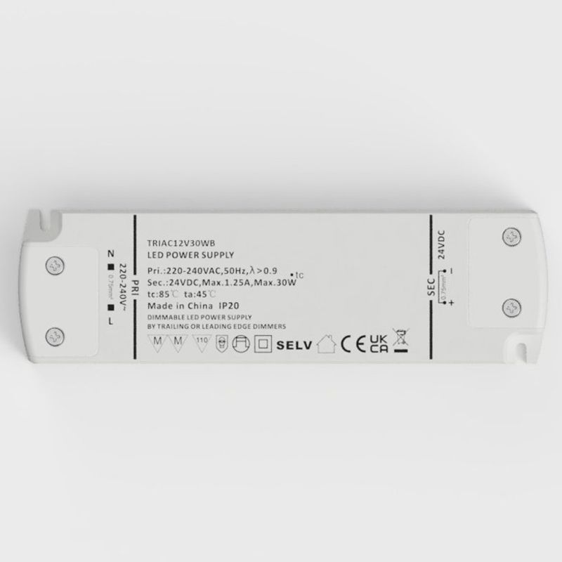 0-240V convert to 0-12V DC Constant Voltage 30W 2.5A 12V DC CV Triac Dimmer Driver 12V LED Lighting Dimming Control