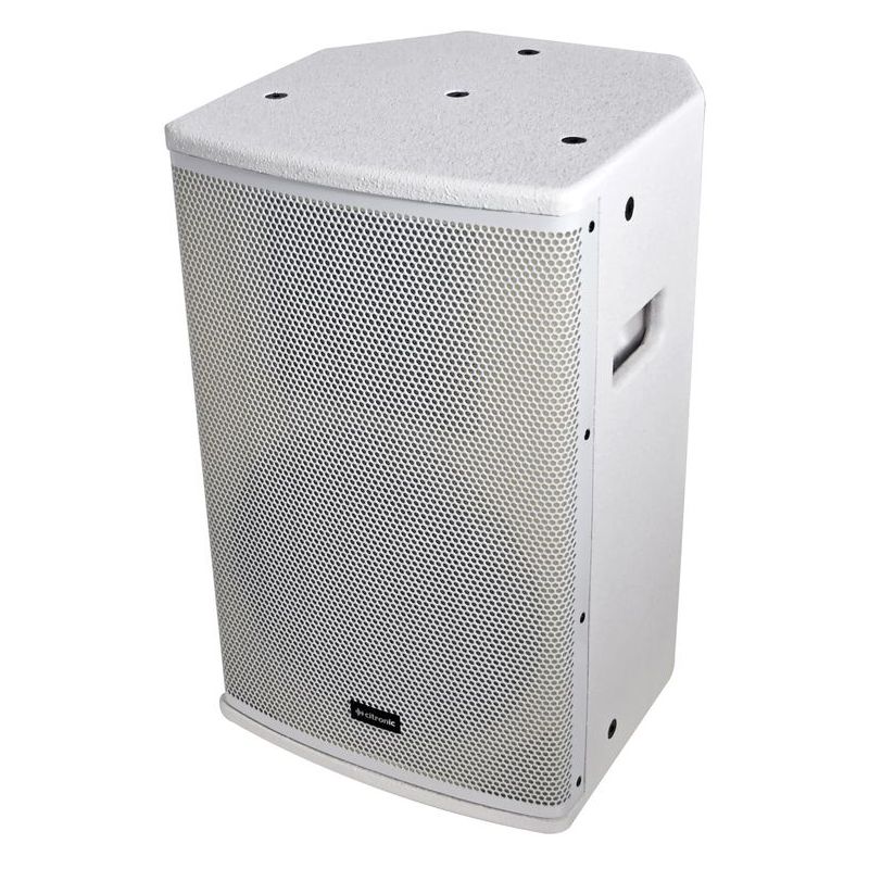 Citronic 10" 270W White CUBA Active Full-Range PA Cabinets with DSP + Bluetooth