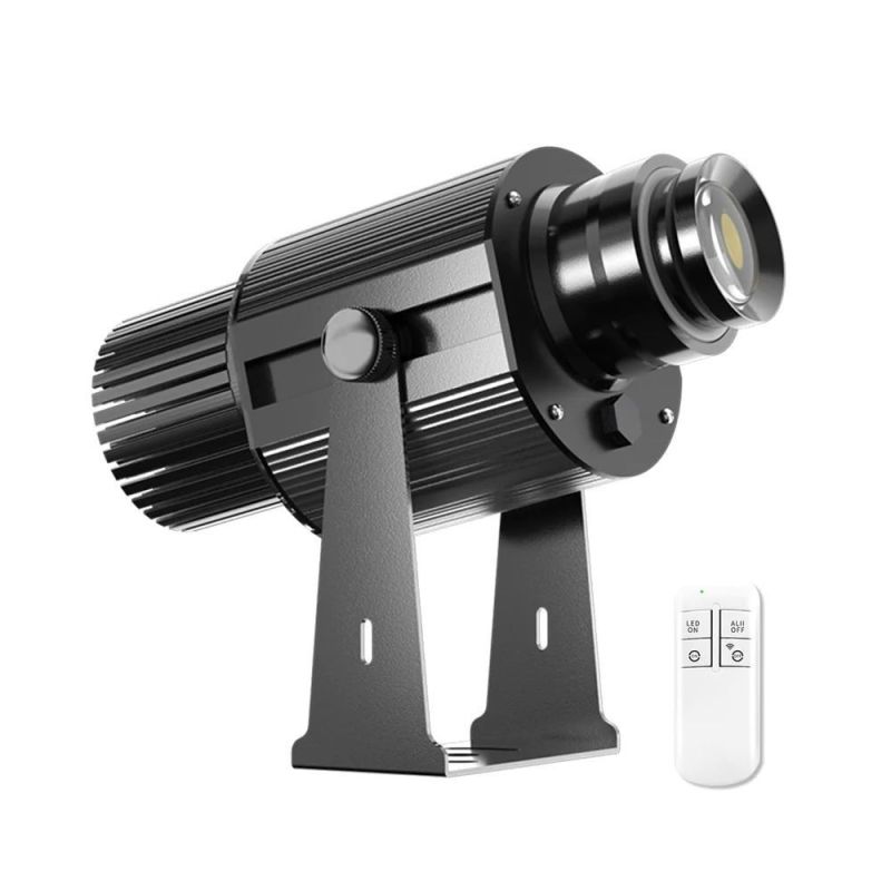 100W LED IP67 Outdoor Logo Projector with Spinning Logo and Remote