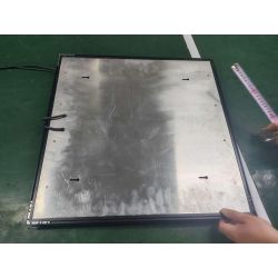 LED RGB DMX over SPI - 64 Pixel Tinted Black Display Ceiling Panels - 600mm x 600mm Full Colour LED Display Light Panel