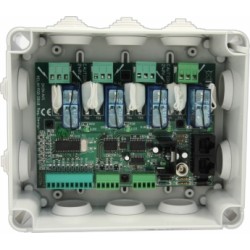 Relay-Pod-2 - Relay Podule with 4x 2KW mains rated relays RS232 and GPIO