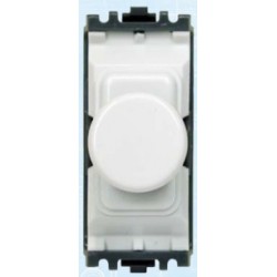 Mode Rotary Dimmer Outstation (1 Channel Grid 1-10 Volt Control, White)