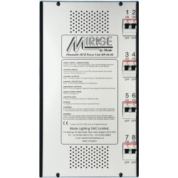 Mode Mirage Dimmable Power Unit MP-06-08 (8 Channels of 6 Amps, Inductive 6 Amps)