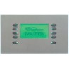 Mode Evolution LCD Fascia EVO-L-BSS-55 (10 Buttons, Twin Gang, MK Aspect Brushed Stainless)