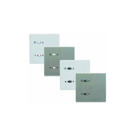 Mode Switch Plate - White (2 White Buttons, Single Gang, excluding Fascia Plate)