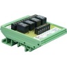 DM-485 RS232 to RS485 interface on din rail base