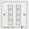 Synergy 1040 4 button controller on single gang panel, with UK psu