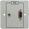 DADO-1G-ST Dado-ST on Engraved 1G plastic panel with 2 x Phonos