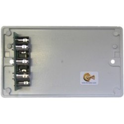 DADO-2G-PC Dado-OEM on Engraved 2G white plastic panel, no audio