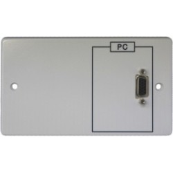 DADO-2G-PC Dado-OEM on Engraved 2G white plastic panel, no audio