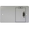 DADO-2G-PC Dado-OEM on Engraved 2G white plastic panel, no audio