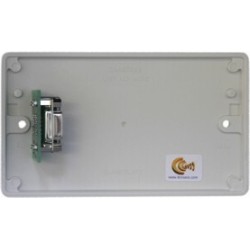 DADO-2G-90PC Dado-90P on Engraved 2G white plastic panel, no audio