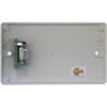 DADO-2G-90PC Dado-90P on Engraved 2G white plastic panel, no audio