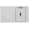 DADO-2G-PC-ST Dado-ST on Engraved 2G white plastic panel, no audio